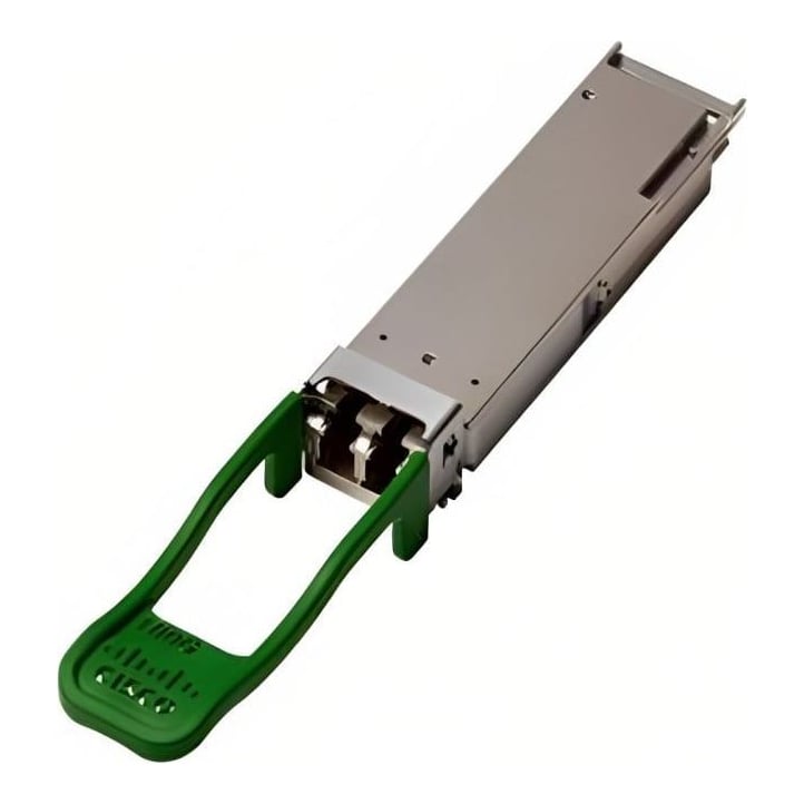 Cisco QSFP-100G-SM-SR=, Fiber optic, 100000 Mbit/s, QSFP, LC, SR, 2000 m