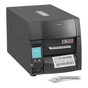 Citizen CL-S700III, Direct thermal / Thermal transfer, 203 x 203 DPI, 254 mm/sec, Wired, Grey