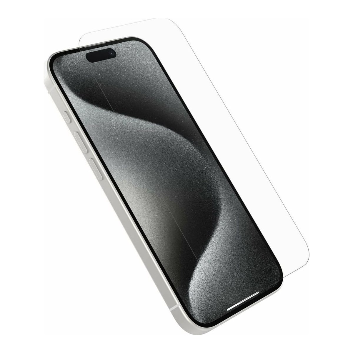 OtterBox Premium Glass Antimicrobial Series for iPhone 15 Pro, Clear, Apple, iPhone 15 Pro, Anti-bacterial, Drop proof, Scratch resistant, Transparent, 1 pc(s)