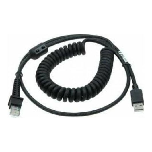 Datalogic 90A052285, USB cable, Black, USB A, RJ-45, Straight, Straight