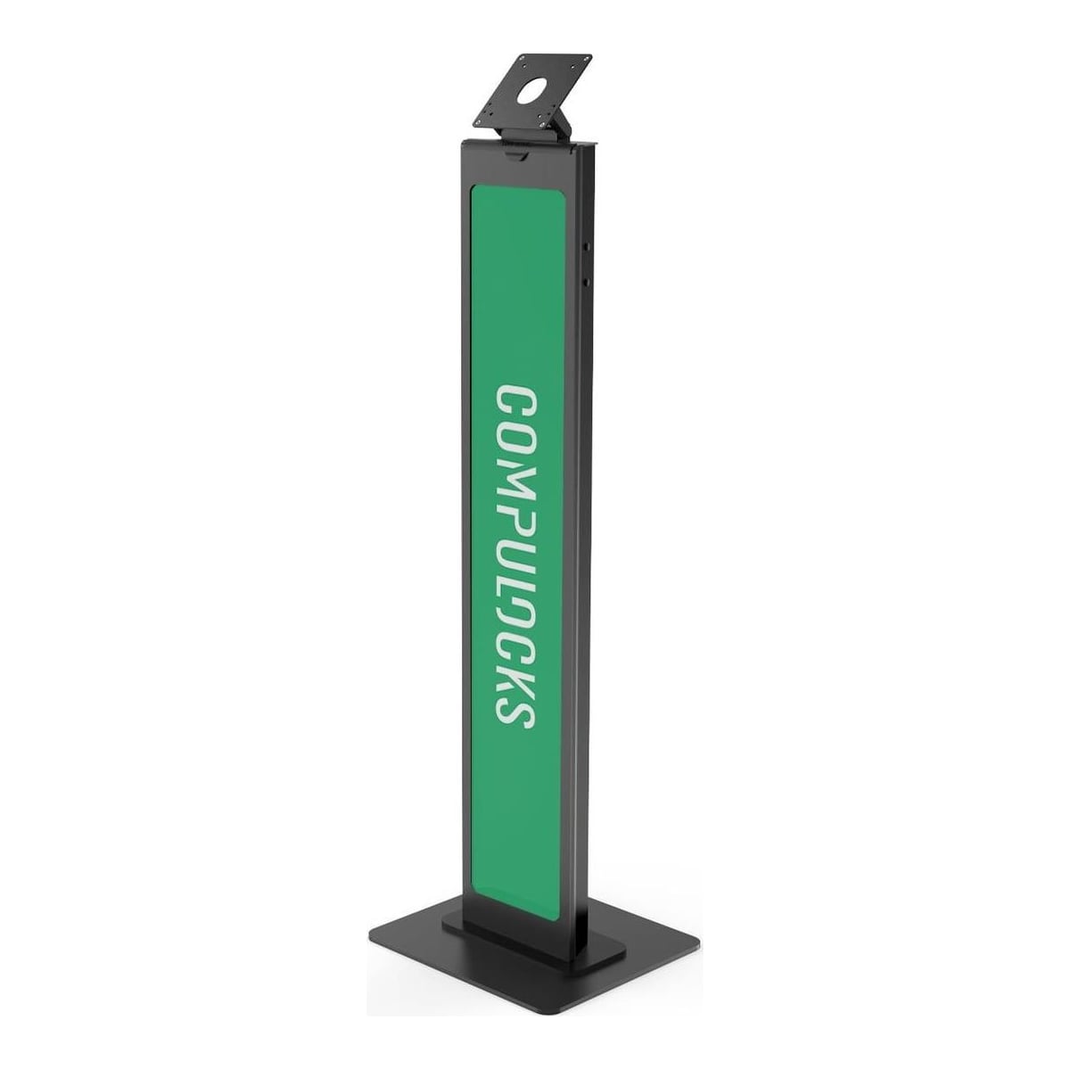 Compulocks VESA Brandable Floor Stand Black, Tablet/UMPC, Passive holder, Indoor, Black