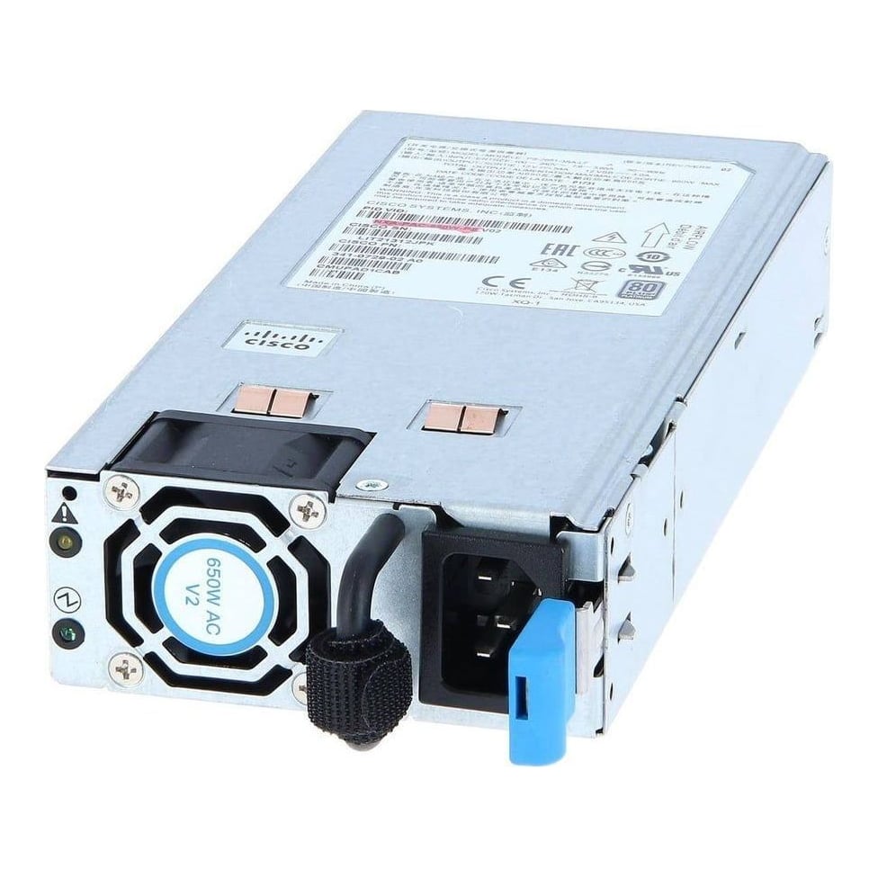 Cisco NXA-PAC-650W-PE=, Power supply, Grey, Nexus 93180YC-EX, 650 W
