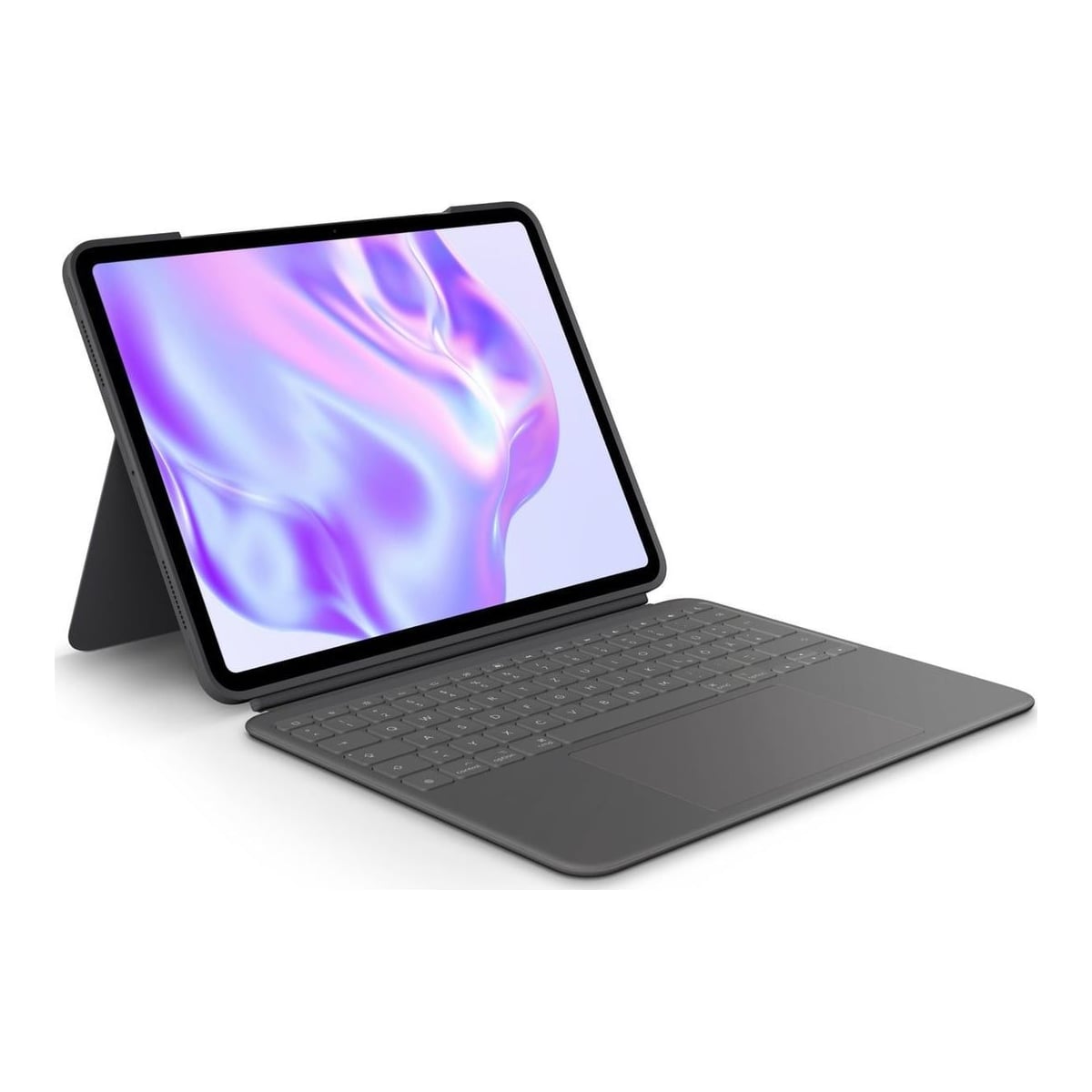 Logitech Combo Touch, QWERTZ, German, Trackpad, 1.9 cm, 1 mm, Apple