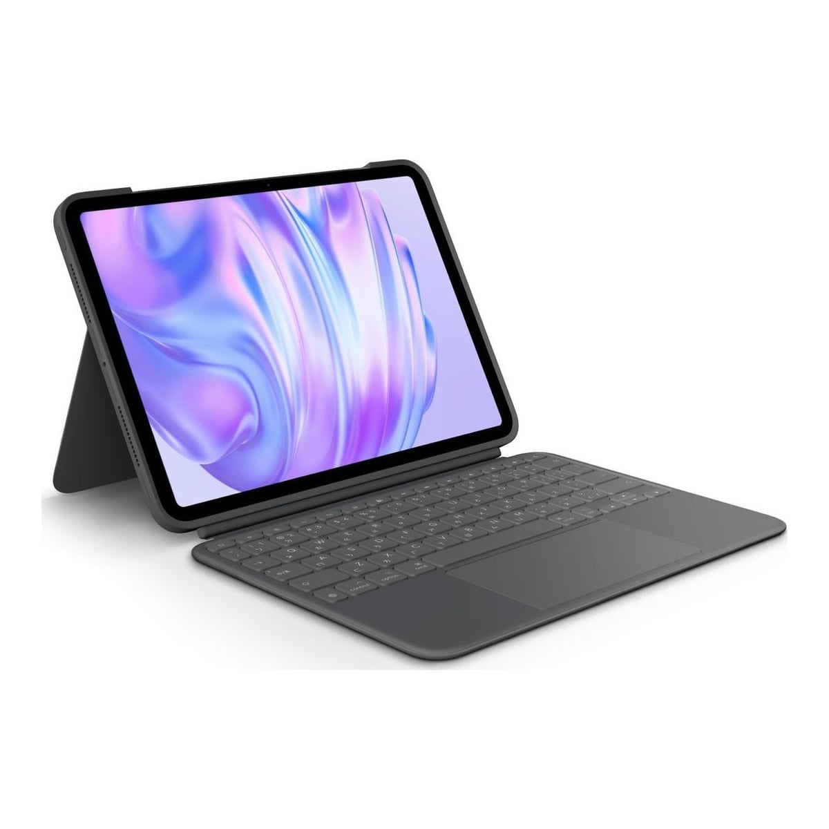 Logitech Combo Touch, QWERTZ, Swiss, Trackpad, 1.8 cm, 1 mm, Apple