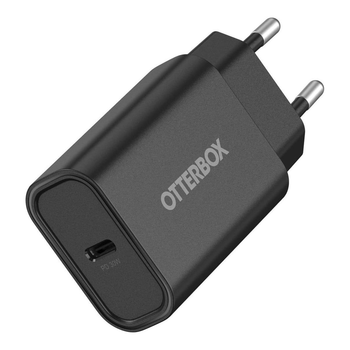 OtterBox Standard EU Wall Charger 30W - 1X USB-C 30W USB-PD Black, Indoor, AC, 15 V, Black