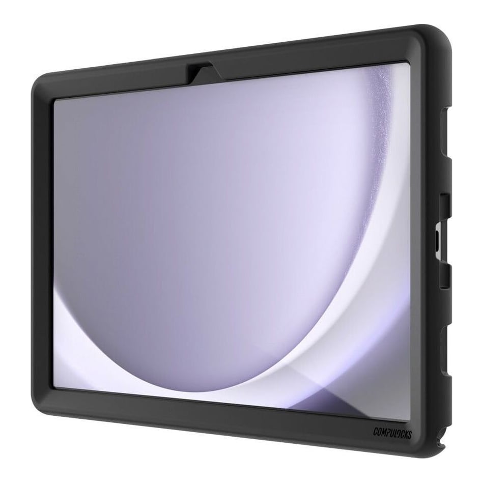 Compulocks Rugged Edge Case for Galaxy Tab A9+ 11", Black, 27.9 cm (11"), Samsung, Galaxy Tab A9 Plus | 11"| 2023 | SM-X210, SM-X215, SM-X216B, 27.9 cm (11"), Silicone