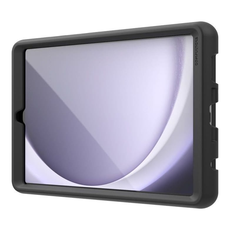 Compulocks Rugged Edge Case for Galaxy Tab A9 8.7", Black, 22.1 cm (8.7"), Samsung, Galaxy Tab A9 | 8.7"| 2023 | SM-X110, SM-X115, 22.1 cm (8.7"), Silicone