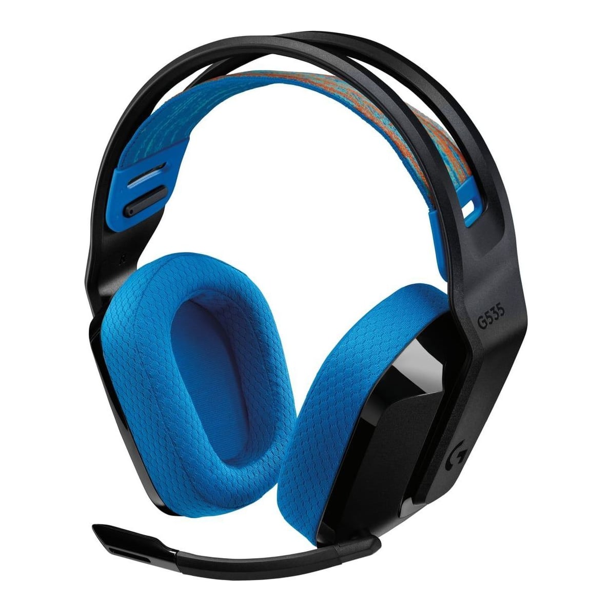 Logitech G G535, Wireless, Gaming, 20 - 20000 Hz, 236 g, Headset, Black, Blue