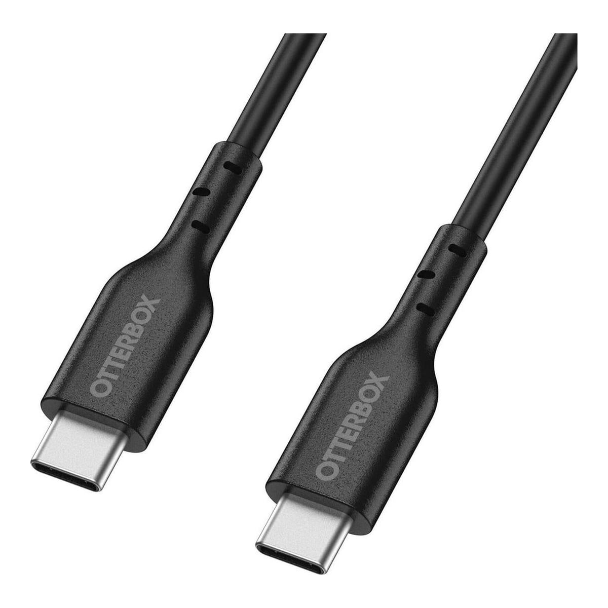 OtterBox Fast Charge Cable, 1 m, USB C, USB C, USB 2.0, 0.48 Gbit/s, Black