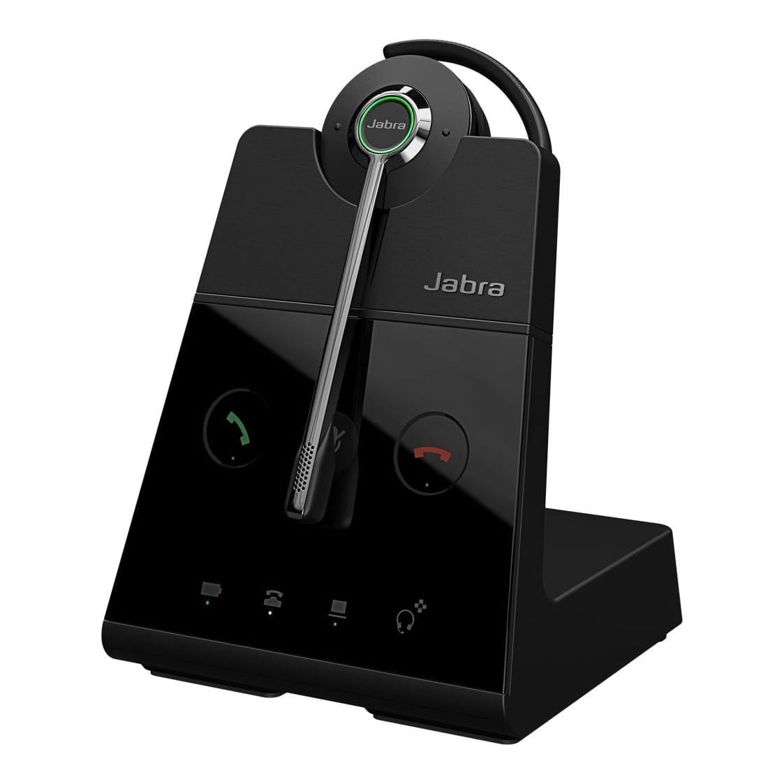 Jabra Engage 65 SE - Convertible, EMEA, Wireless, 40 - 16000 Hz, Office/Call center, 21 g, Headset, Black