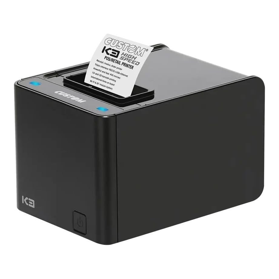 CUSTOM K3 HS, Thermal, POS printer, 203 x 203 DPI, 400 mm/sec, 10 cm, 80 mm