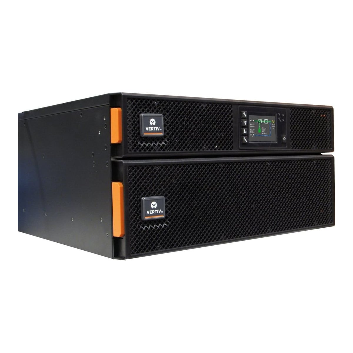 Vertiv Liebert GXT5 Double Online Conversion UPS -5000VA/5000W| 230V| With Rackmount Kit and Intellislot RDU101 Communication Card| GXT5-5000IRT5UXLN, Double-conversion (Online), 5 kVA, 5000 W, Pure sine, 176 V, 288 V