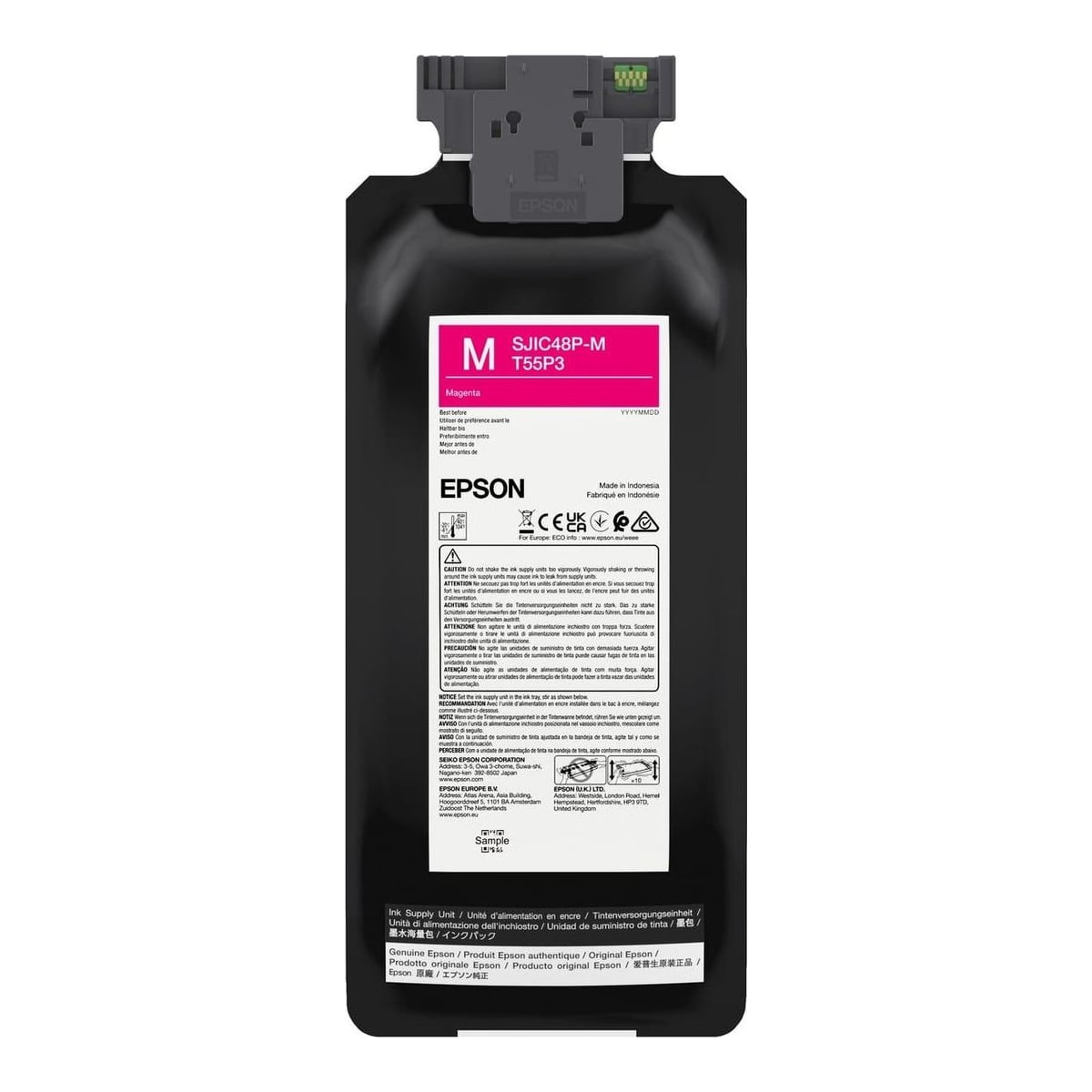 Epson SJIC48P-M, Magenta, 480 ml, 1 pc(s), Single pack