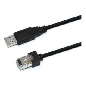 Newland CBL026U, RJ-45, USB-A, 2 m, Black