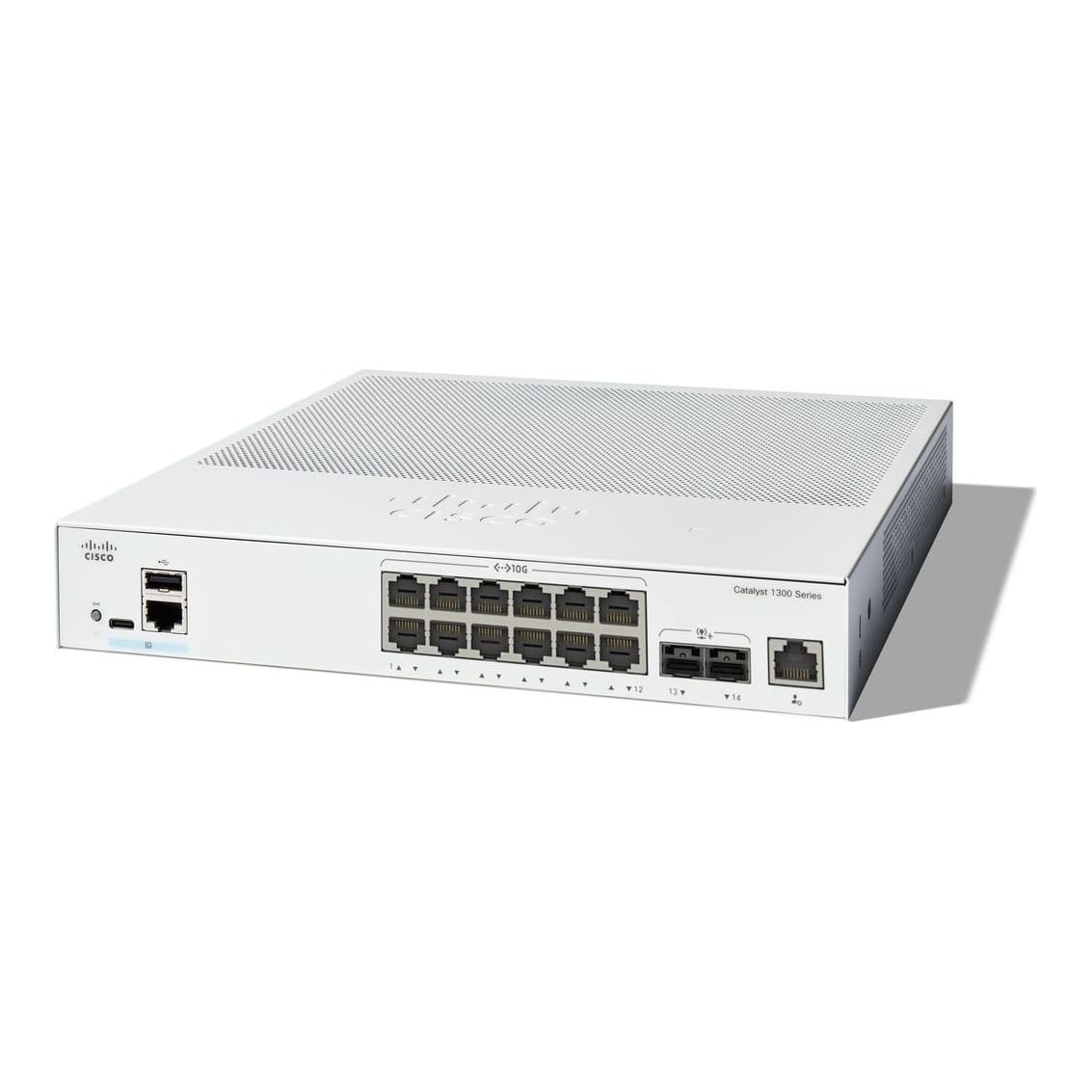 Cisco Catalyst C1300-12XT-2X, Managed, L2/L3, Rack mounting