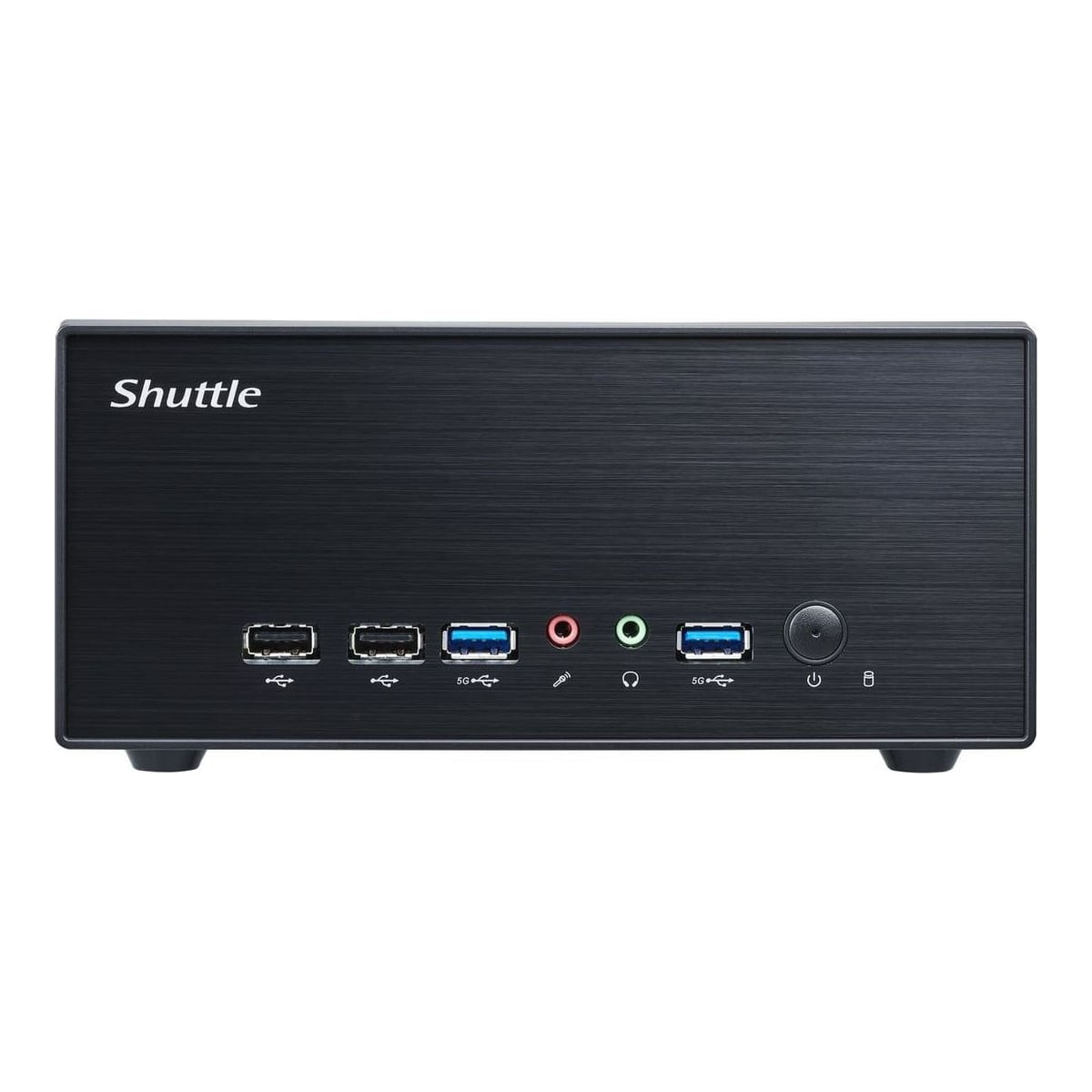 Shuttle XPС slim XPC slim Barebone XH610G2 - S1700, Intel H610, 1xDP, 2xHDMI, 2 PCIe Slots (1x 16X & 1x X1), 2x Intel LAN (1G + 2.5G), 8x USB, 1x 2.5", 3x M.2, 24/7 permanent operation, Desktop, PC barebone, Intel H610, LGA 1700, DDR5-SDRAM, PCI Express, Serial ATA III