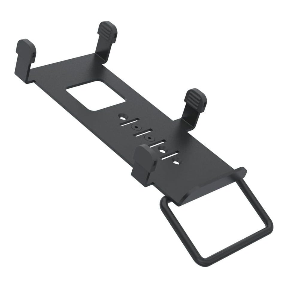 Ergonomic Solutions SpacePole Payment Castles Saturn1000 S1F2 MultiGrip™ (with handle), POS mount, Black, Metal, Castles, Saturn 1000S1F2, 93.6 mm
