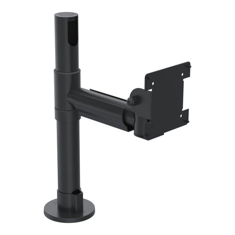 Ergonomic Solutions SpacePole POS New SpacePole Screen Mount with 200mm Swingarm, VESA 75/100, Black, Metal, 12 kg, 75 x 75 mm, 100 x 100 mm, 310°