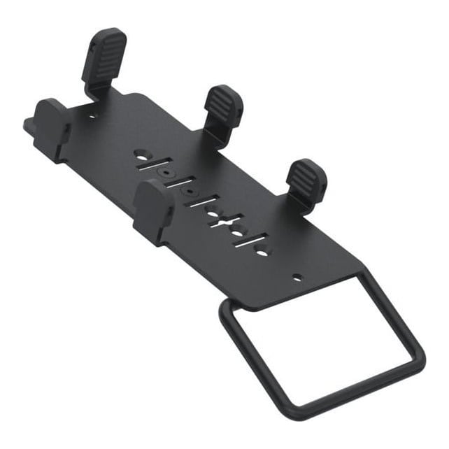 Ergonomic Solutions SpacePole Payment PAX A35 MultiGrip™ (with handle), POS mount, Black, Metal, Pax, A35, 88.3 mm