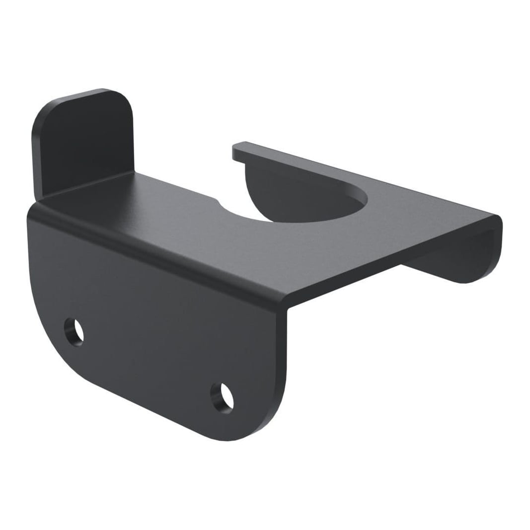 Ergonomic Solutions SpacePole Payment Wall mount for Payment paddle 2, POS mount, Black, Metal, 68 mm, 77.6 mm, 55 mm