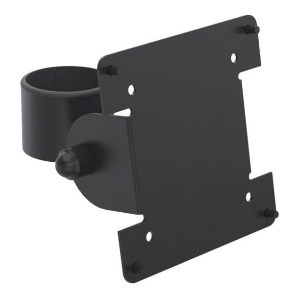 Ergonomic Solutions SpacePole POS VESA 75/100 Display Screen Mount, POS mount, Black, Metal, 10 kg, 75 x 75 mm, 100 x 100 mm