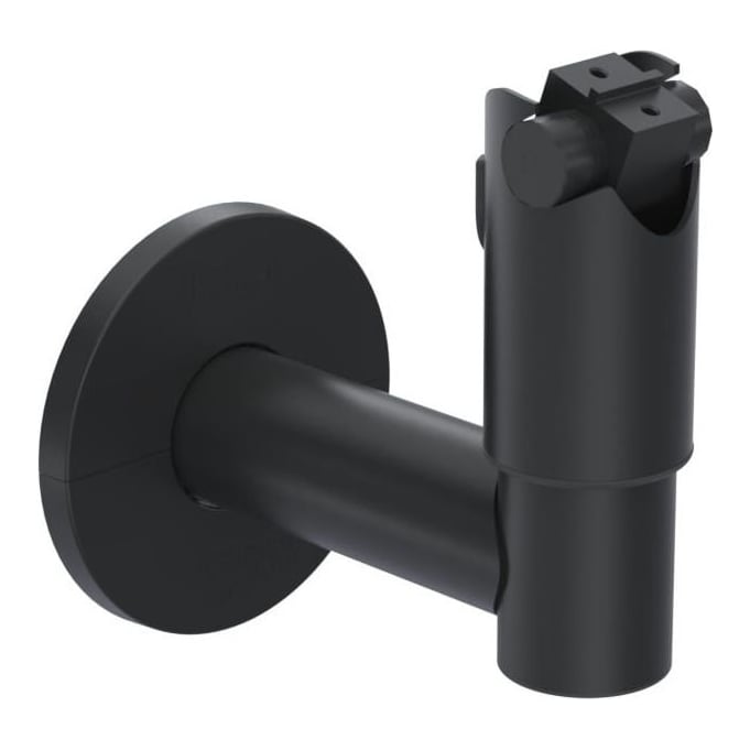 Ergonomic Solutions SpacePole Payment Wall Mount with DuraTilt®, POS mount, Black, Metal, 210°, ClickSafe, 146.6 mm