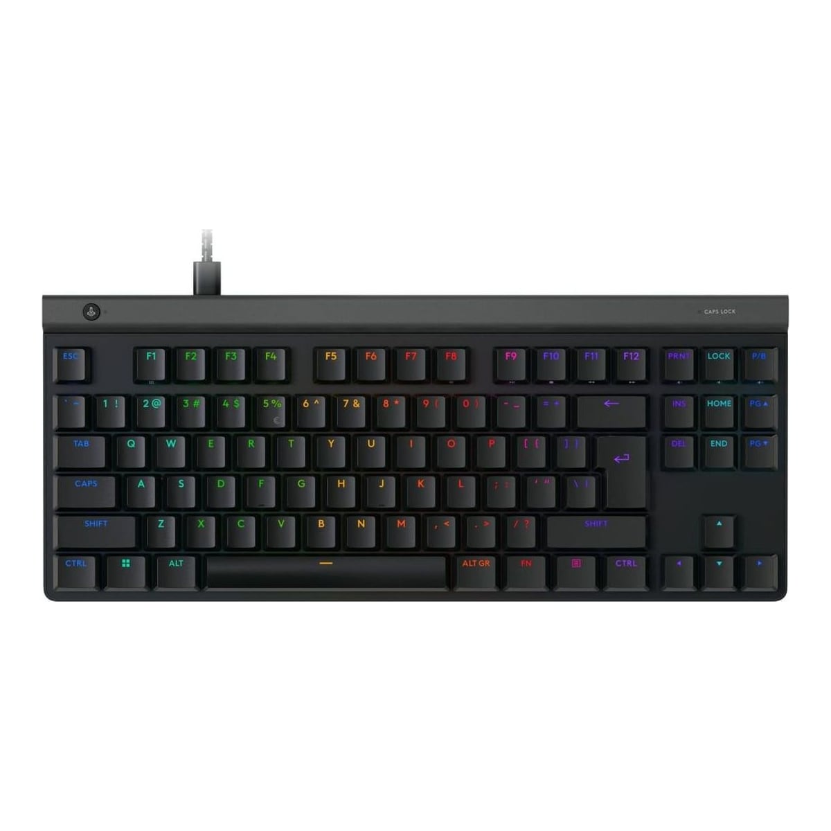 Logitech G G515, Wired, USB, Mechanical, QWERTY, RGB LED, Black