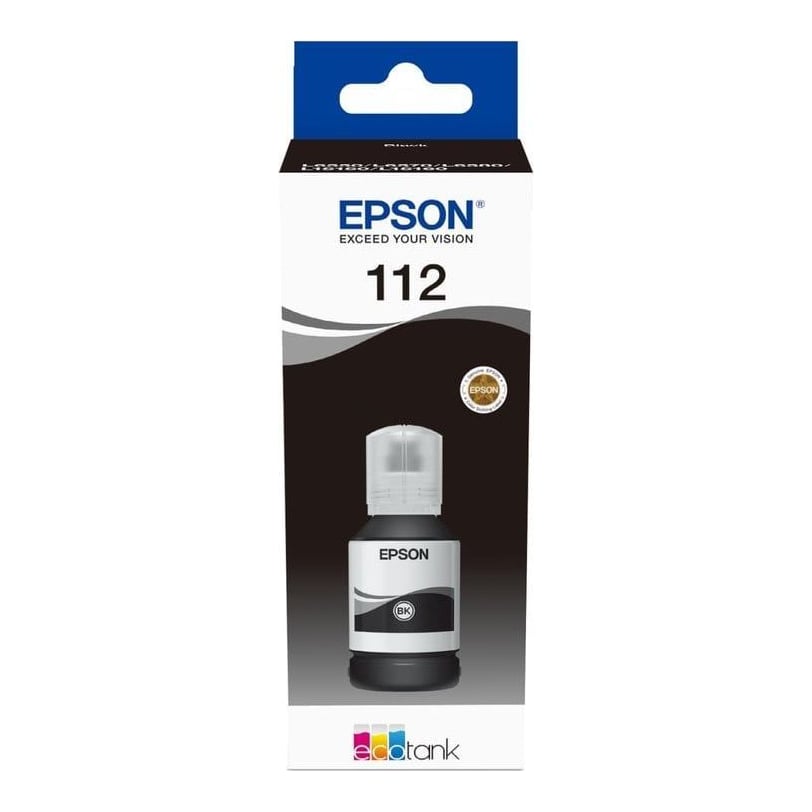 Ink Bottle Black 112 127ML/Ecotank C13T06C14A Epson