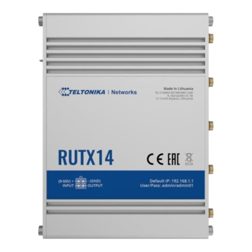 Wrl Router LTE Cat 12/RUTX14 Teltonika