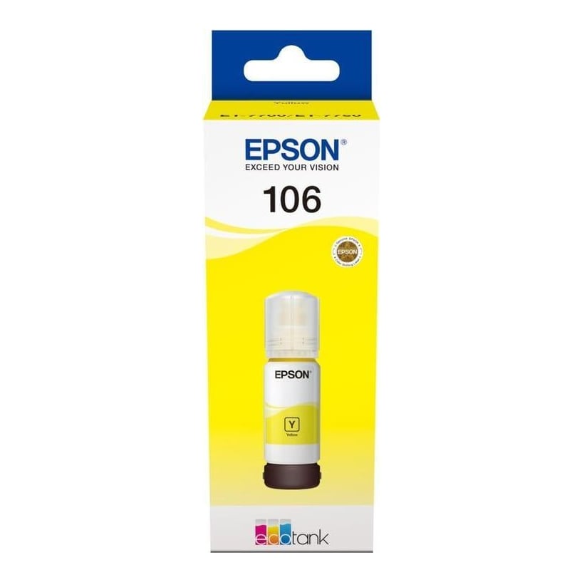 Ink Bottle Yellow 106 70ML/Ecotank C13T00R440 Epson