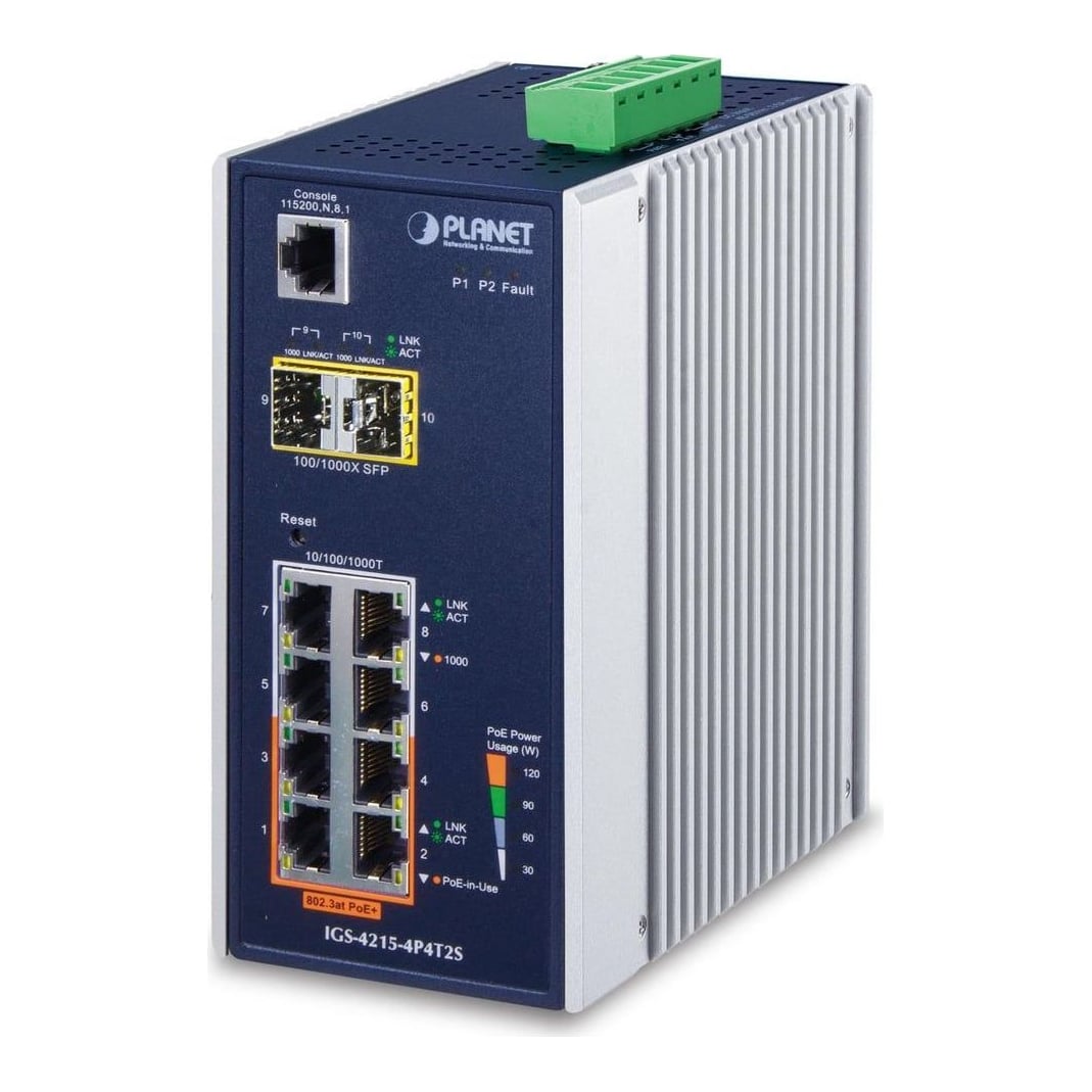 Net Switch 4PORT 1000M/IGS-4215-4P4T2S Planet