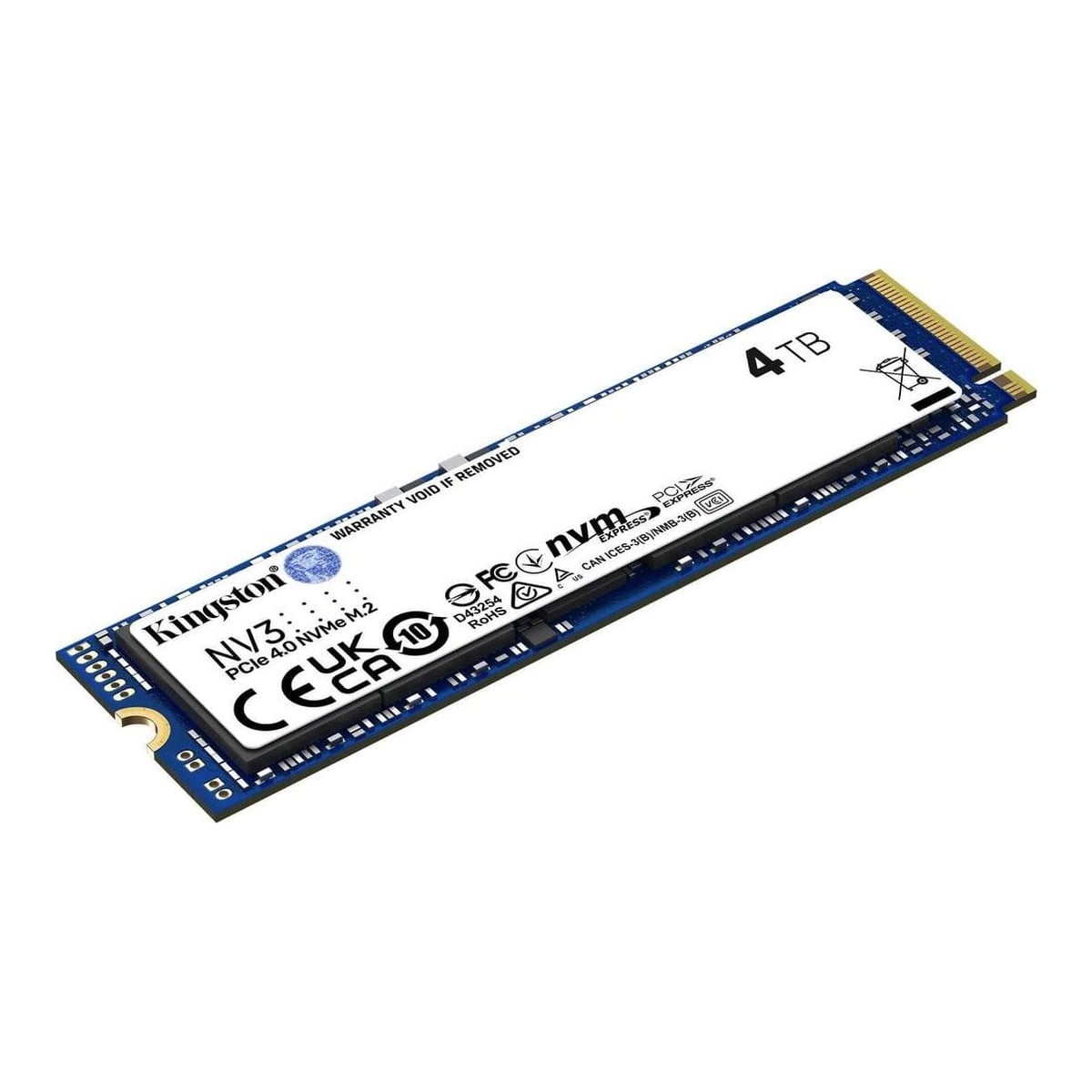 SSD PCIe G4 M.2 NVMe 4 TB/SNV3S/4000G Kingston