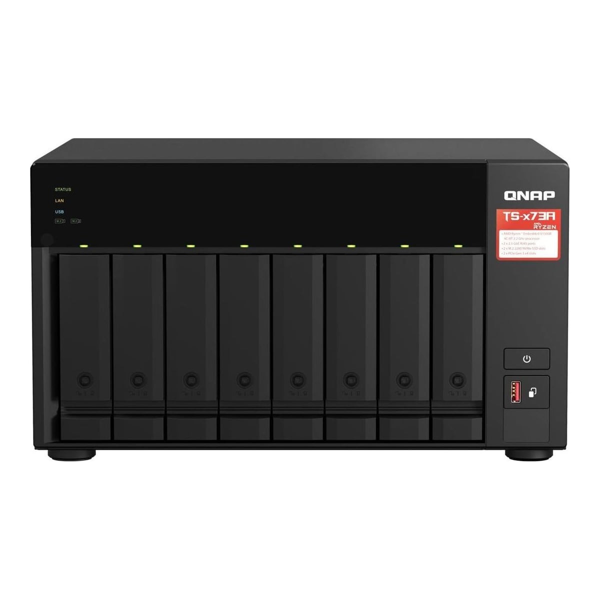 Nas Storage Tower 8BAY 8 GB/TS-873A-8G QNAP