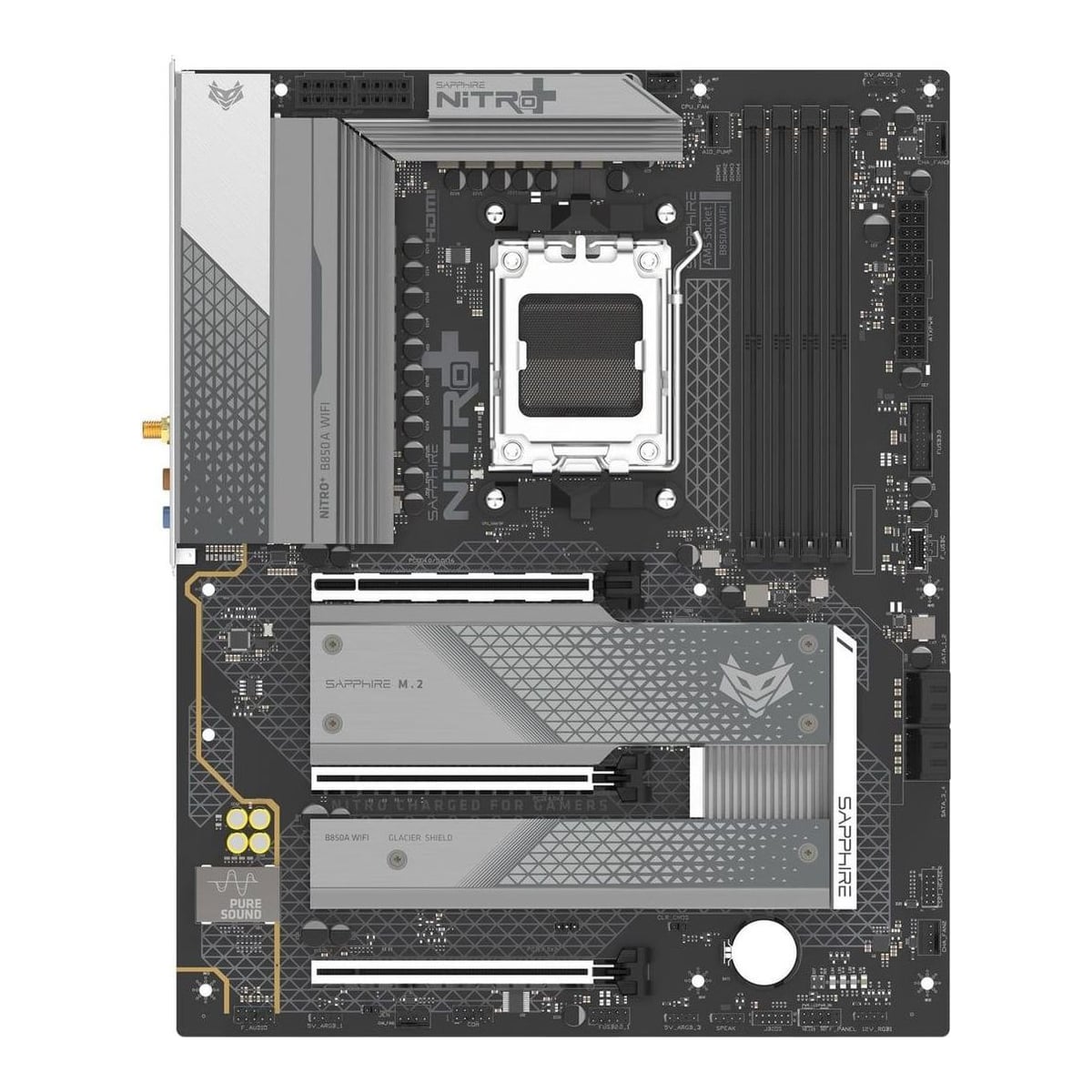Motherboard AMD B850 SAM5 ATX/Nitro+ 52123-03-40G Sapphire