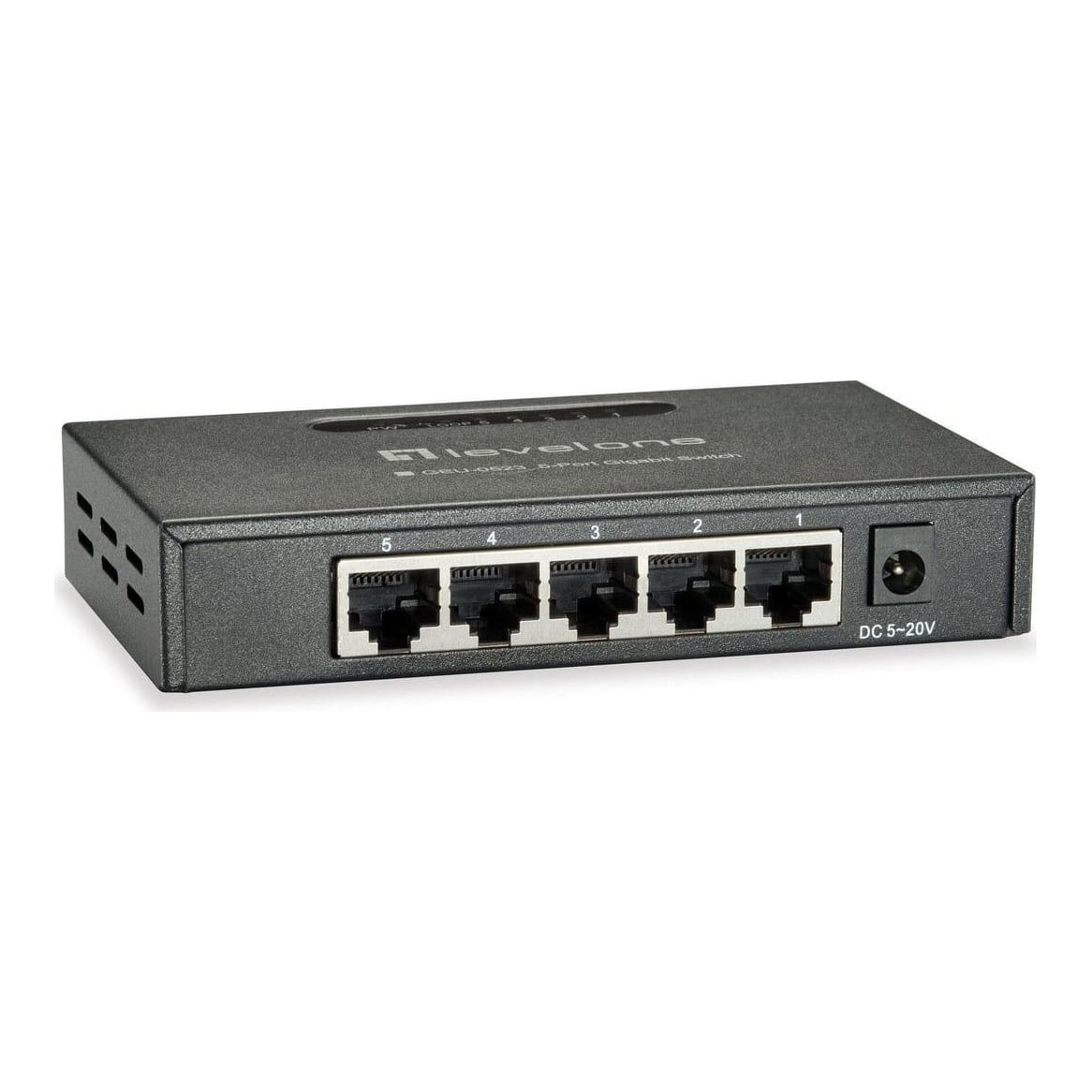 Net Switch 5PORT 10/100/1000M/GEU-0523 Levelone