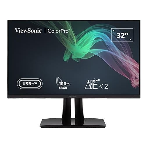 Monitor LCD 32" IPS 4K/Black VP3256-4K Viewsonic