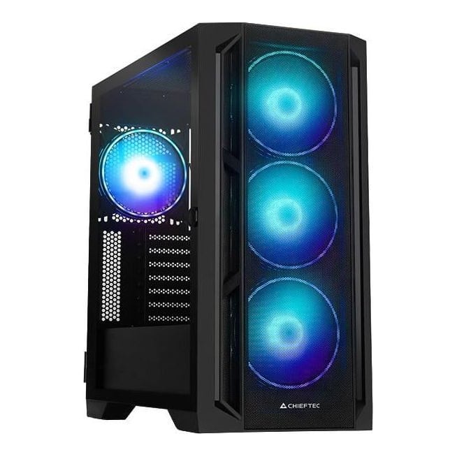 Case Miditower ATX W/O PSU/GA-01B-L-OP Chieftec