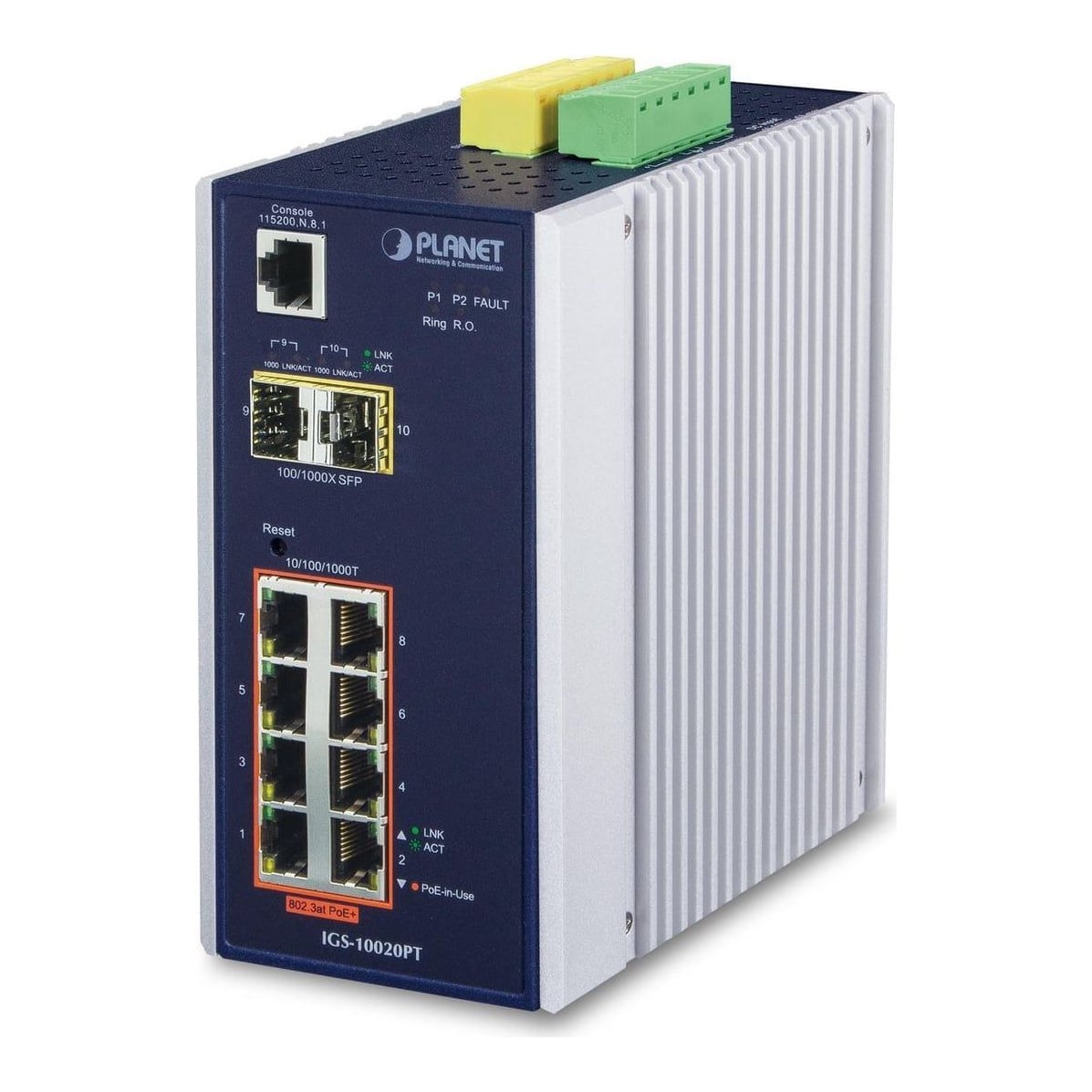 Net Switch 8PORT 1000M/IGS-10020PT Planet