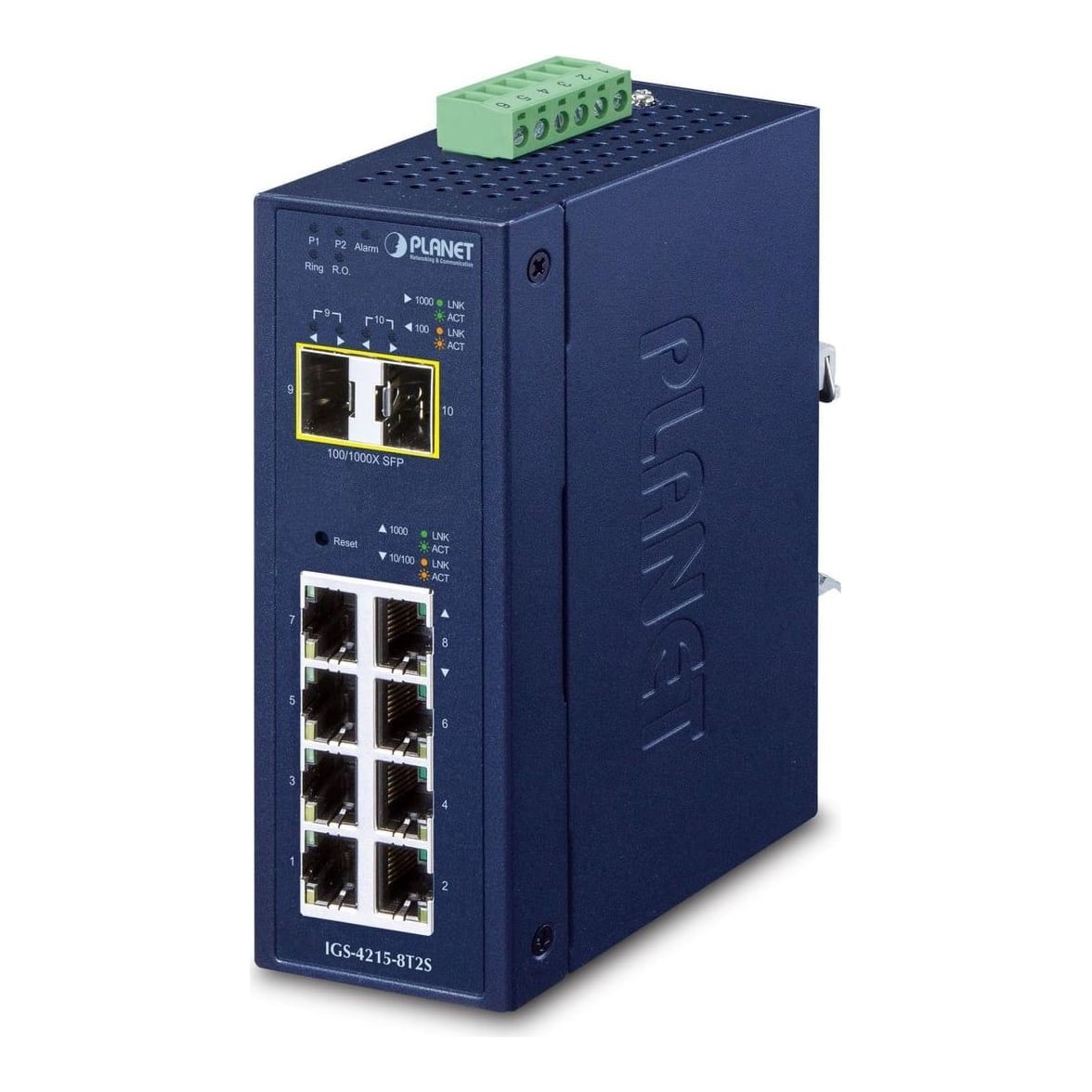 Net Switch 8PORT 1000M/IGS-4215-8T2S Planet