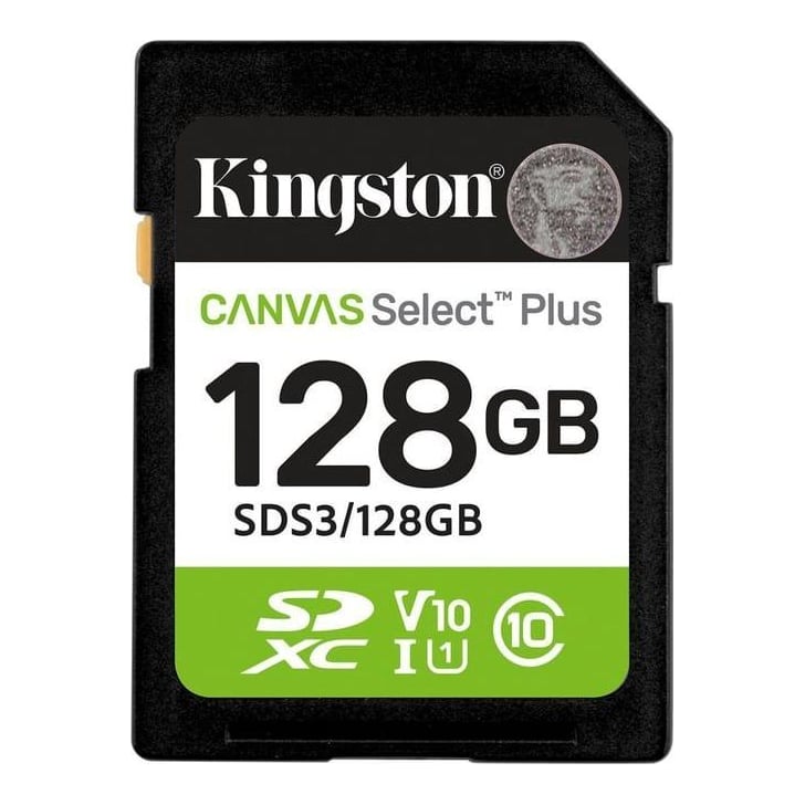 Memory Sdxc 128 GB Uhs-i/SDS3/128 GB Kingston