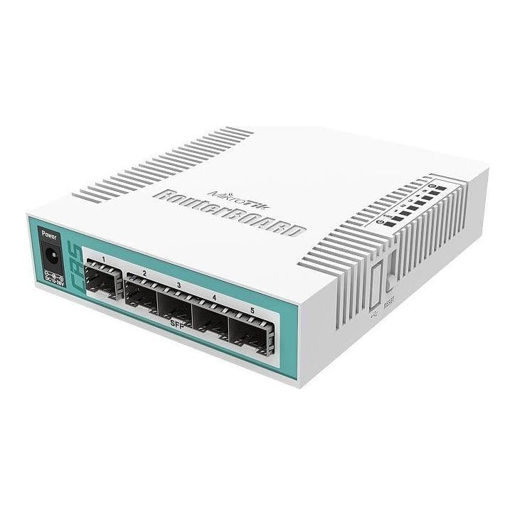 Net Router/Switch 5PORT SFP/CRS106-1C-5S MikroTik