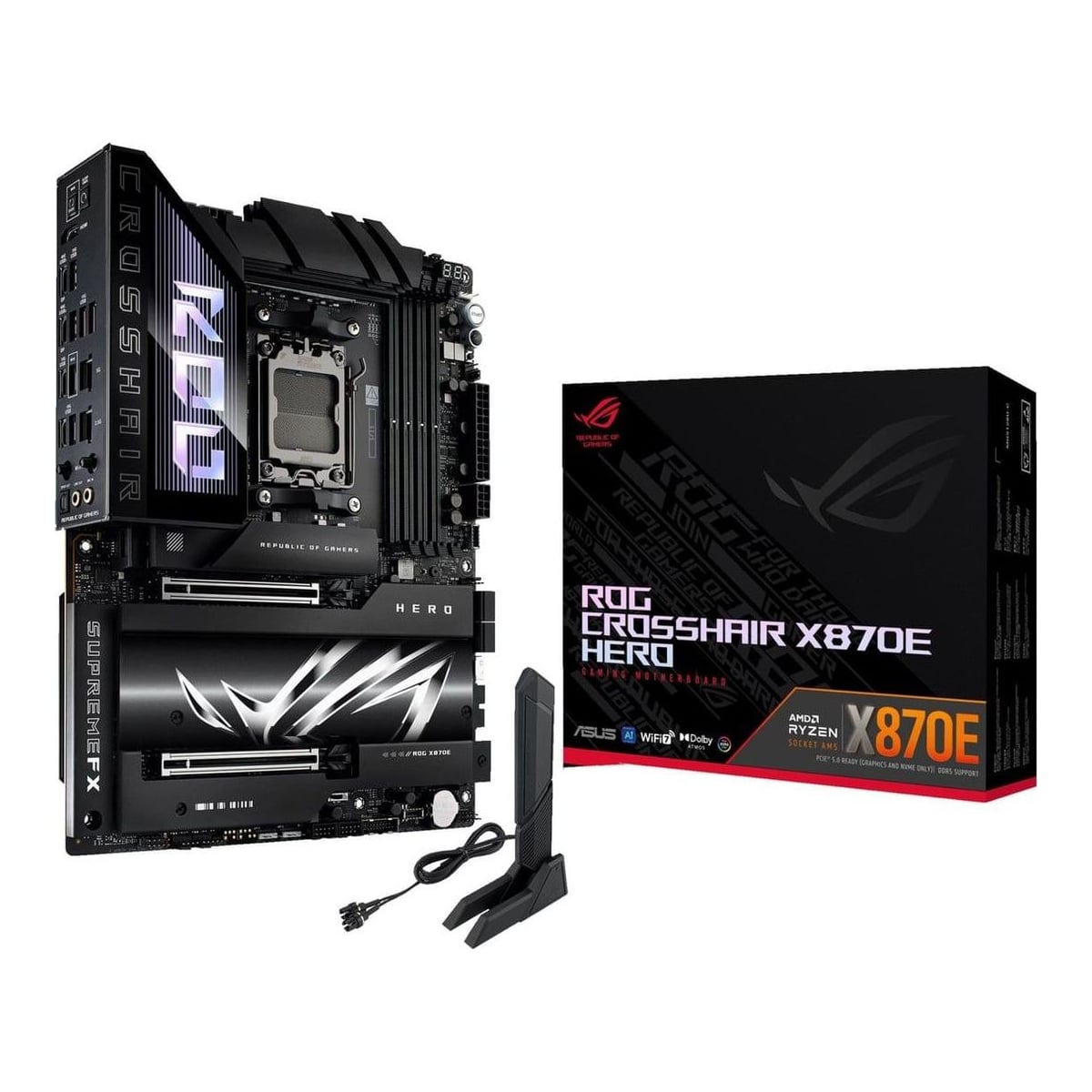 Motherboard AMD X870E SAM5 ATX/ROG Crosshair X870E Hero ASUS