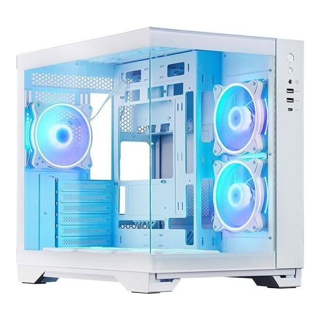 Case Miditower ATX W/O PSU/GM-30W-TG-OP Chieftec