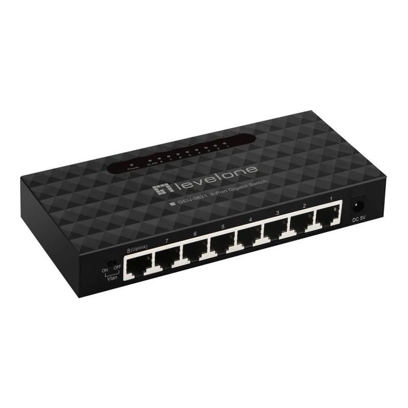 Net Switch 8PORT 10/100/1000M/GEU-0821 Levelone