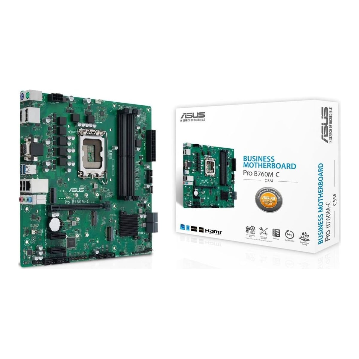 Motherboard B760 S1700 mATX/Pro B760M-C-CSM ASUS