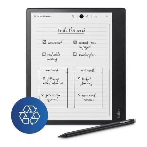 Reader Ink 10" 32 GB Elipsa 2E/N605-KU-BK-K-BU Rakuten Kobo