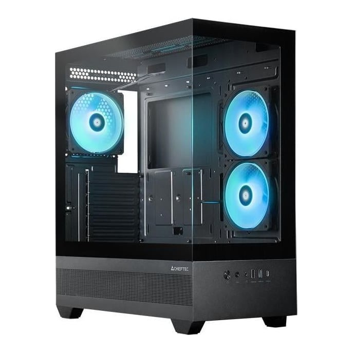 Case Miditower ATX W/O PSU/Vista GT-01B-OP Chieftec