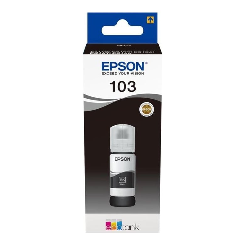 Ink Bottle Black 103 65ML/Ecotank C13T00S14A Epson