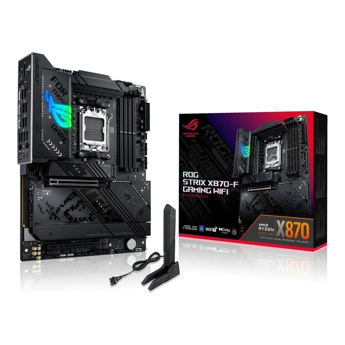 Motherboard AMD X870 SAM5 ATX/ROG Strix X870-F Gam WiFi ASUS