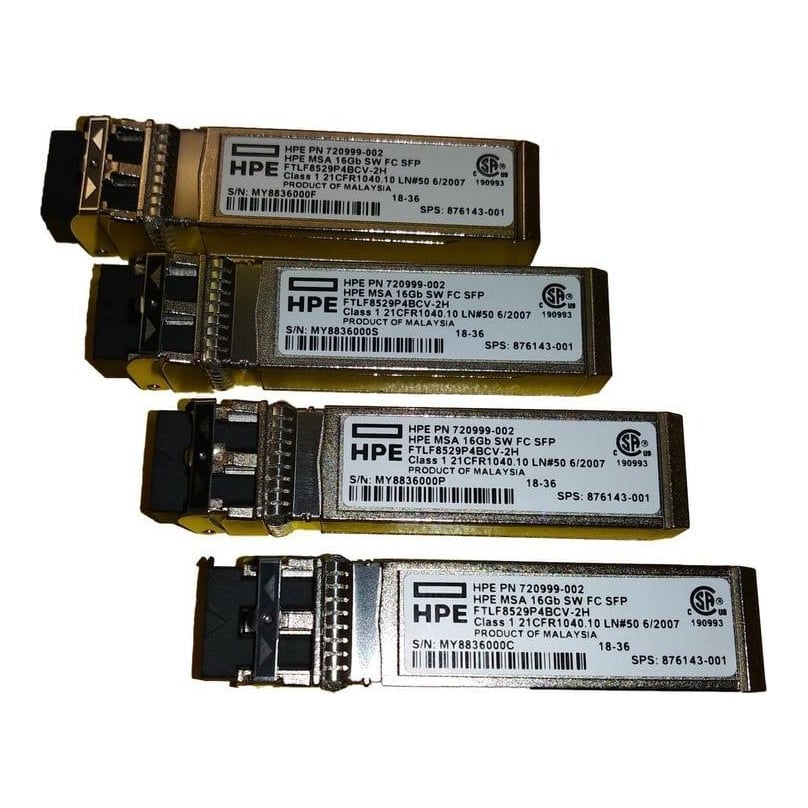 Net Transceiver 16G SFP+ 4PACK/Xcvr Msa C8R24B HPE